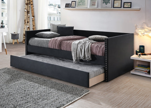 BLACK VELVET DAYBED