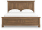 Feddinger California King Panel Storage Bed
