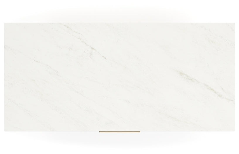 Cadmori Full Upholstered Panel Bed, Dresser, Mirror, Chest and Nightstand