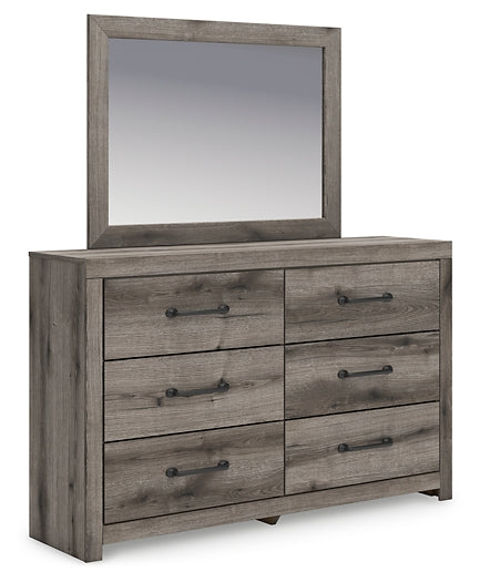 Graystorm Twin Panel Storage Bed, Dresser, Mirror, Chest and Nightstand