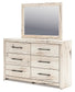 Lawroy Full Panel Storage Bed, Dresser and Mirror