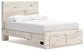 Lawroy Full Panel Storage Bed, Dresser and Mirror