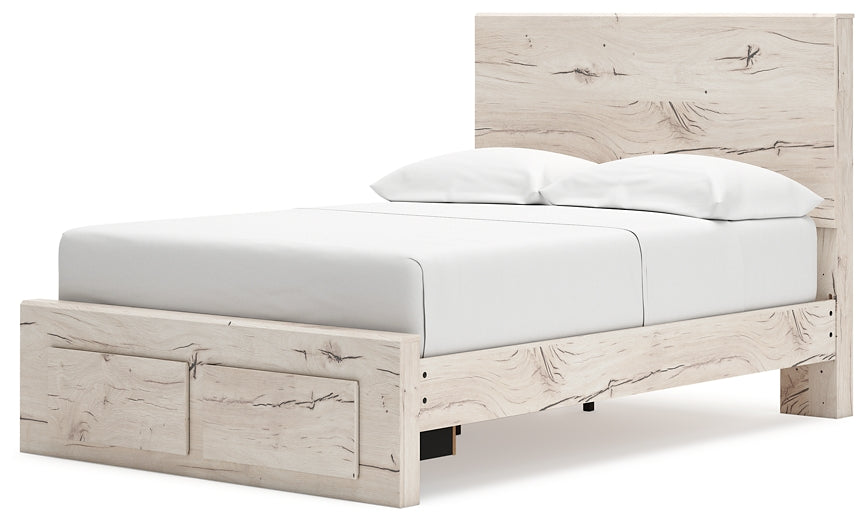 Lawroy Full Panel Storage Bed, Dresser and Mirror