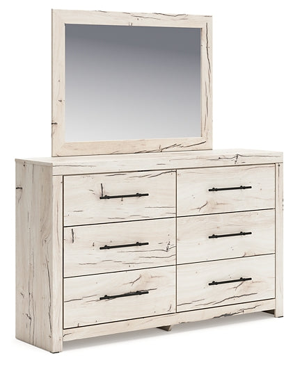 Lawroy Full Panel Bed, Dresser, Mirror, Chest and Nightstand