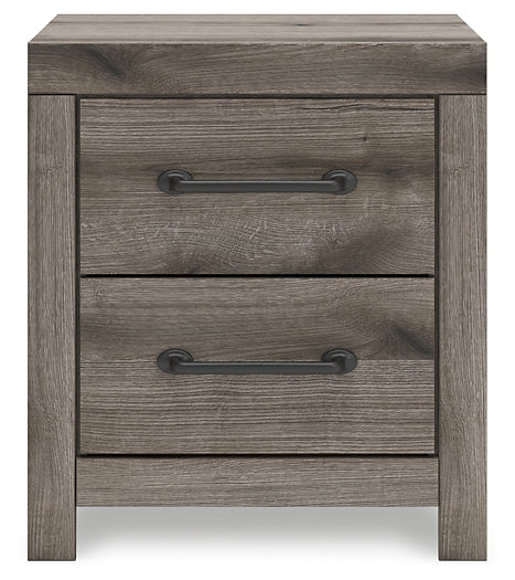 Graystorm Full Panel Bed, Dresser, Mirror and Nightstand