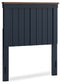 Landocken Twin Panel Headboard, Dresser and Mirror