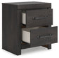 Hollivern Twin Panel Bed, Dresser, Mirror and Nightstand