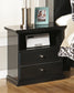 Maribel Full Panel Bed, Dresser, Mirror, Chest and Nightstand