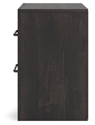 Hollivern Twin Panel Bed with Storage, Dresser, Mirror and Nightstand