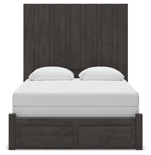 Fraluna Queen Panel Storage Bed, Dresser and Mirror