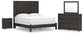 Fraluna King Panel Bed, Dresser, Mirror and Nightstand