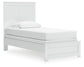 Bostwick Shoals Twin Panel Bed, Dresser and Mirror