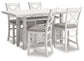 Robbinsdale Counter Height Dining Table and 4 Barstools