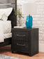 Hollivern King Panel Bed with Mirrored Dresser, Chest and Nightstand