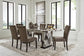 Jazmore Dining Table and 6 Chairs