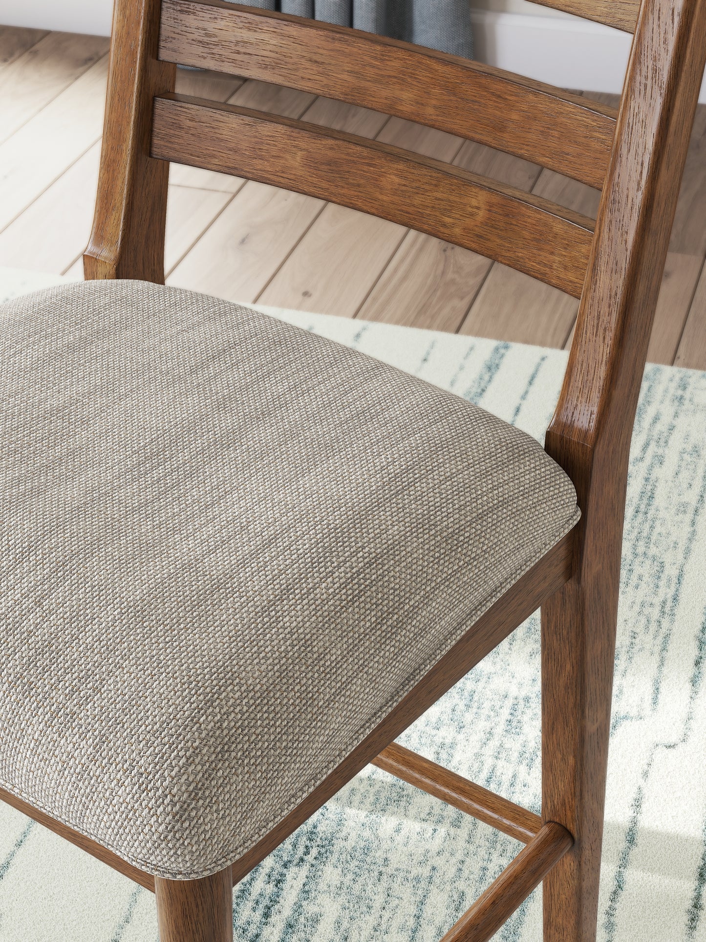 Greddinton Counter Height Dining Table and 4 Barstools