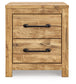 Maystonna Two Drawer Night Stand