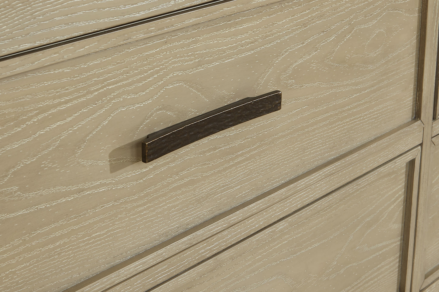 Calmoro California King Bookcase Bed with Mirrored Dresser and Nightstand