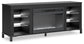 Cayberry TV Stand with Fireplace