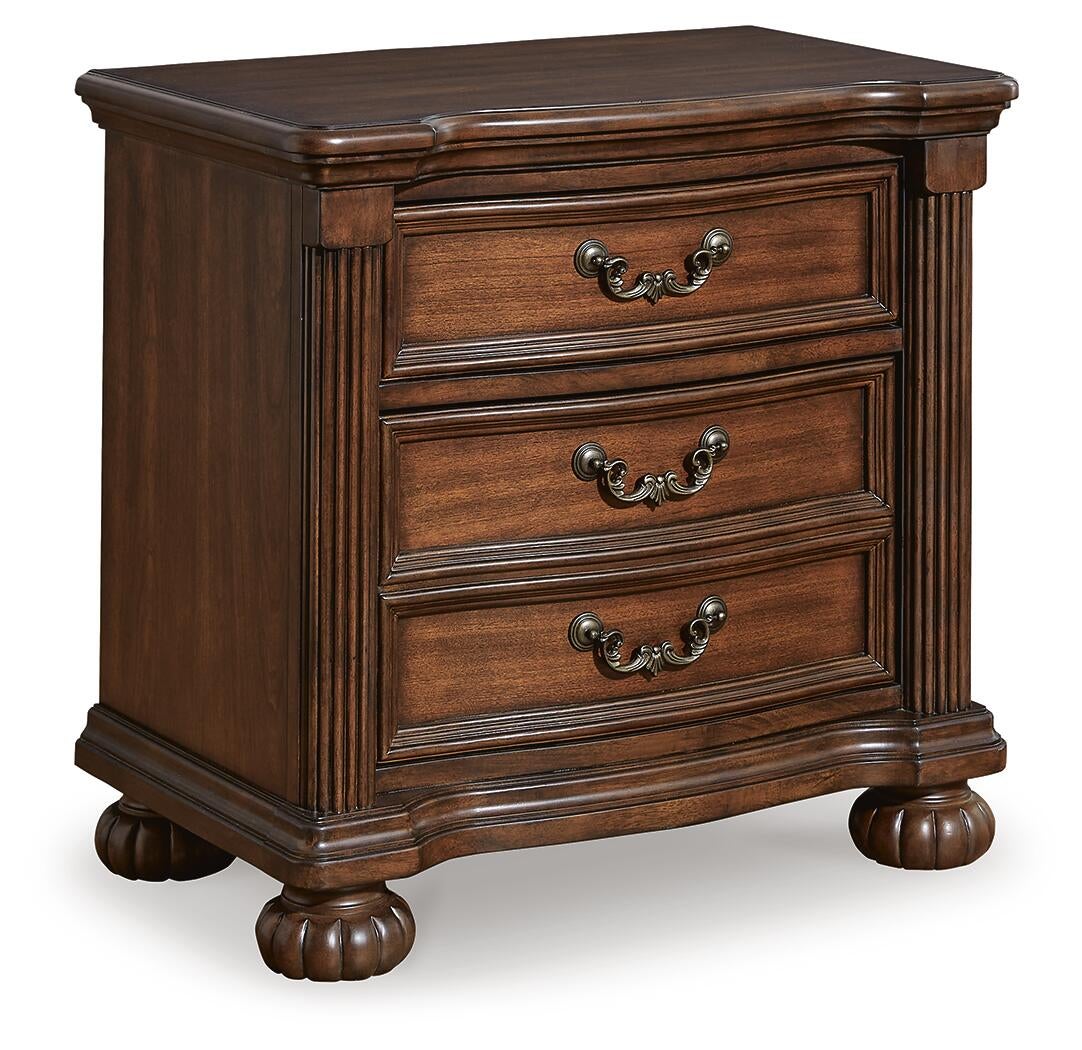 Lavinton Three Drawer Night Stand