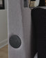 Finigale King Upholstered Bed with Wireless Audio