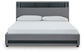 Finigale California King Upholstered Bed with Wireless Audio