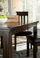 Haddigan Dining Table and 4 Chairs