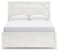 Gerridan Queen Panel Bed with Mirrored Dresser and Nightstand