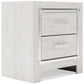 Altyra King Bookcase Headboard Bed with Mirrored Dresser, Chest and Nightstand