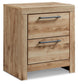 Hyanna Twin Panel Bed with 2 Side Storage, Dresser, Mirror and Nightstand