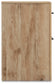 Hyanna King Panel Storage Bed, Dresser, Mirror and Nightstand