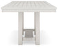 Robbinsdale Counter Height Dining Table and 8 Barstools