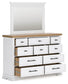 Ashbryn Queen Panel Storage Bed, Dresser, Mirror, Chest and Nightstand