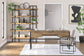 Montia Home Office Desk with Chair and Storage