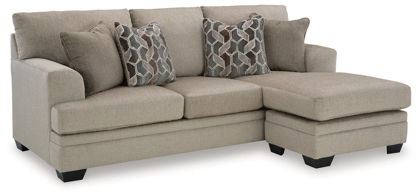 Stonemeade Sofa Chaise, Chair, and Ottoman