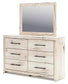 Lawroy Queen Panel Headboard, Dresser, Mirror and Nightstand