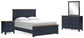 Landocken Queen Panel Bed, Dresser, Mirror and Nightstand