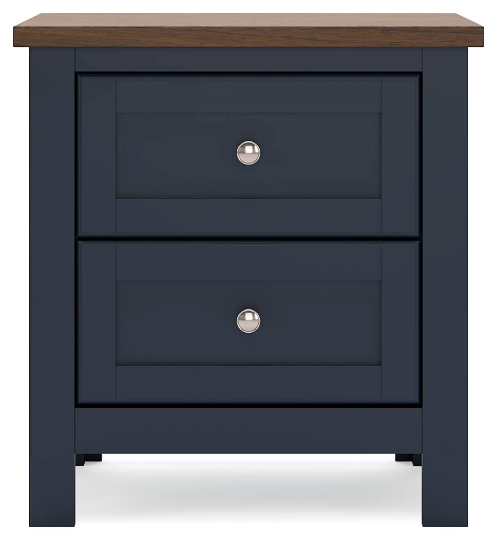 Landocken Queen Panel Bed, Dresser, Mirror, Chest and Nightstand
