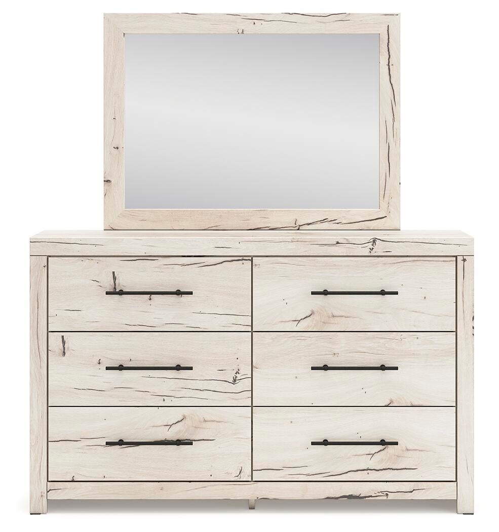 Lawroy King Panel Headboard, Dresser and Mirror