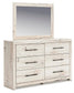 Lawroy King Panel Headboard, Dresser, Mirror and Nightstand
