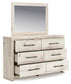 Lawroy Twin Panel Headboard, Dresser and Mirror