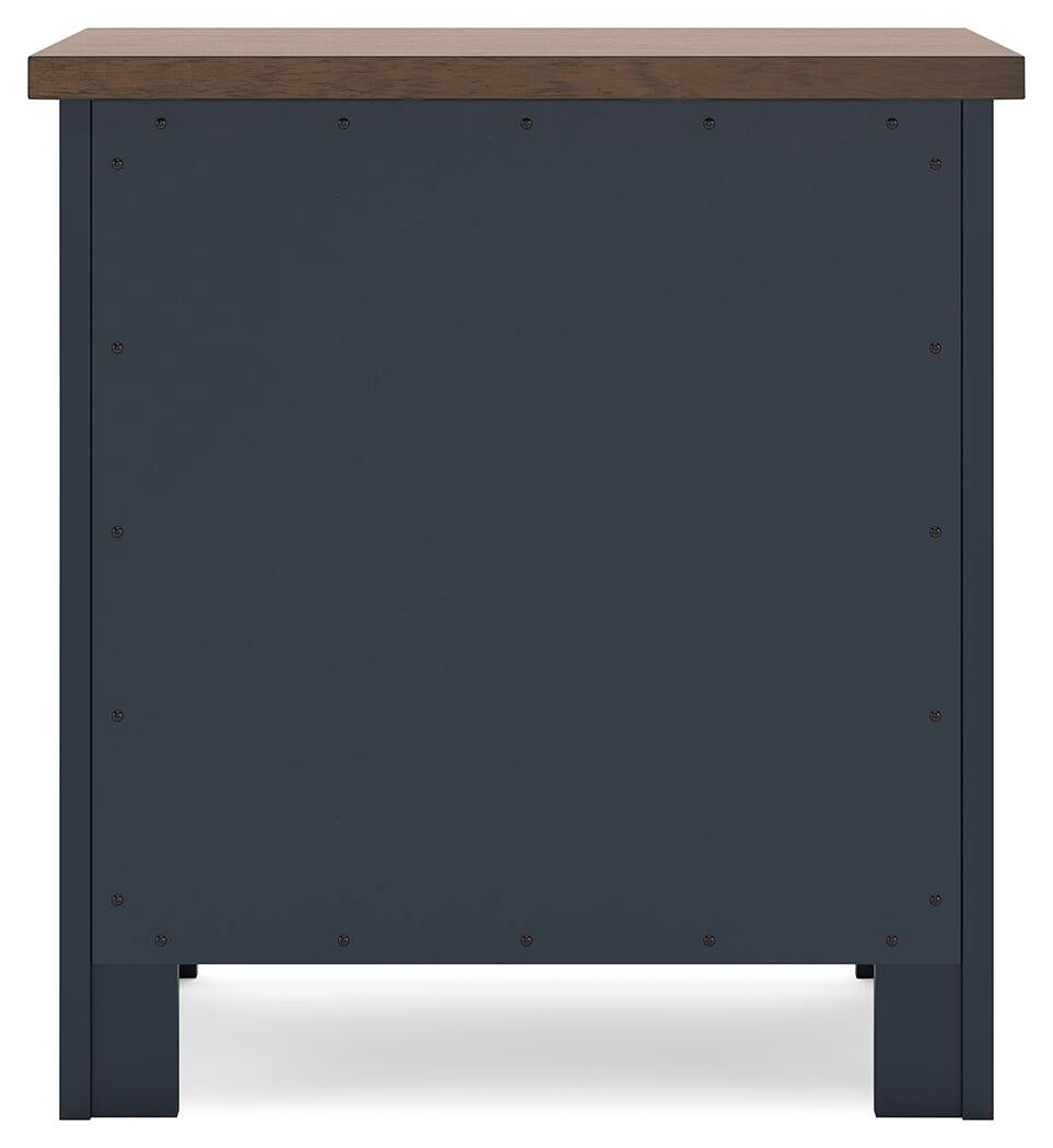 Landocken Queen Panel Headboard, Dresser, Mirror, Chest and Nightstand