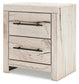 Lawroy Twin Panel Bed with Storage, Dresser, Mirror and Nightstand