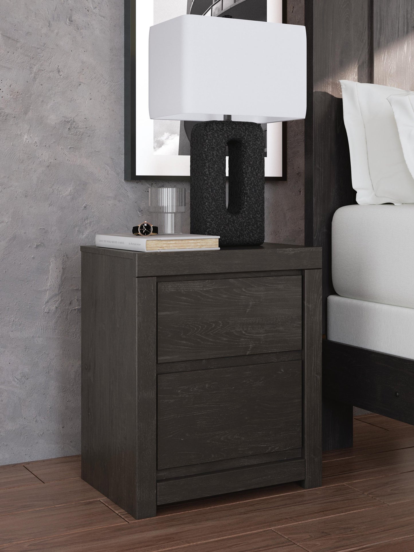 Parlayon Queen Panel Bed, Dresser, Mirror and Nightstand