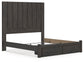 Parlayon King Panel Storage Bed, Dresser and Mirror