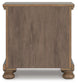 Feddinger California King Storage Sleigh Bed with Mirrored Dresser, Chest and Nightstand