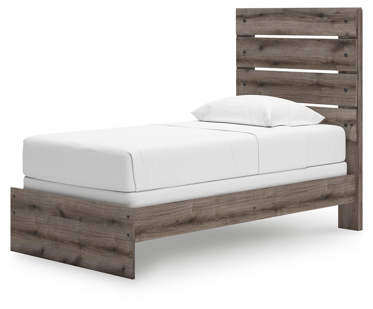 Graystorm Twin Panel Bed, Dresser, Mirror, Chest and Nightstand