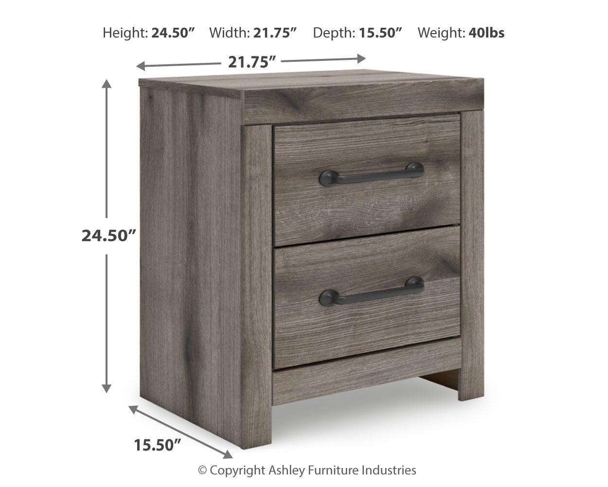 Urbanoore Queen Panel Bed, Dresser, Mirror, Chest and Nightstand