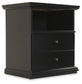 Maribel King Panel Bed, Dresser, Mirror, Chest and Nightstand