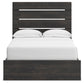 Hollivern Full Panel Storage Bed, Dresser, Mirror and Nightstand